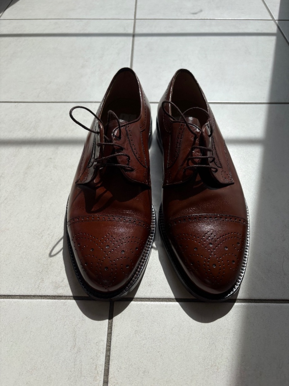 Elegant Spanish Leather Oxford Dress Shoes